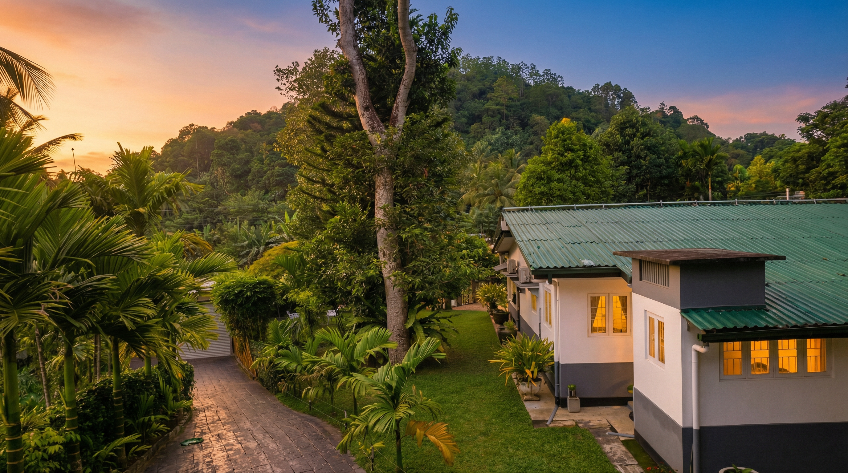 Close to Sacred Temple of Tooth Relic